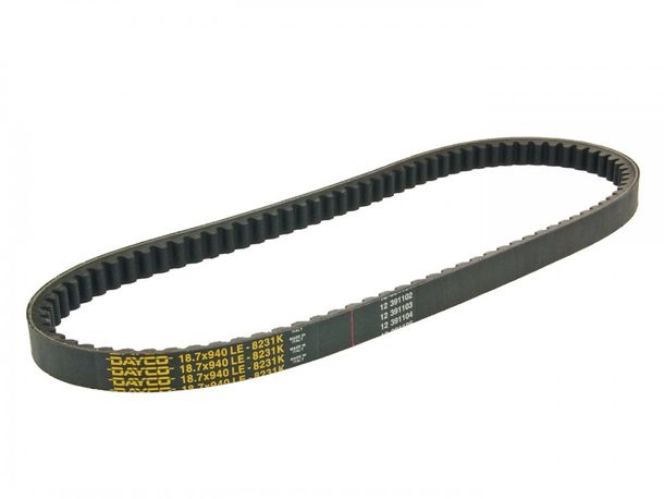 Cinghia trapezoidale Dayco Power Plus per SYM HD 200, Peugeot LXR 200, Adiva AD 200