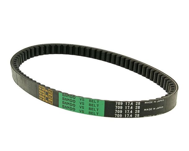 Bando V/S type 724mm V-riem voor Piaggio short, Honda, Peugeot