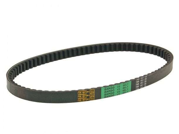 Correa trapezoidal Bando V/S para inyectores Aprilia SR50, Gilera Runner, Piaggio NRG