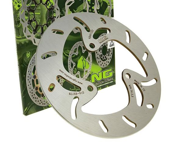 Brake disc NG 014 - 200/62/4mm 3 hole for Rieju MRX RR SMX Spike 2 50 cc