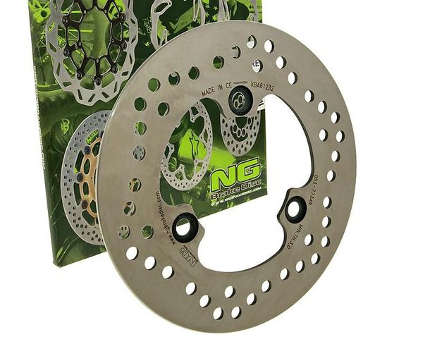 Disque de frein NG 053 - 200/80/3,5 mm 3 trous avant pour Kawasaki KFX Sport KVF Prairie A1 A2 B1 C1 C2 D1 D2 KLF Bayou B 4x4 A11 220/ 400 ccm