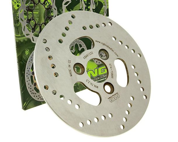 Brake disc NG 074 - 180/34/4mm 3 hole for Suzuki Katana LC AC Address Zillion Estilete 50/100 ccm