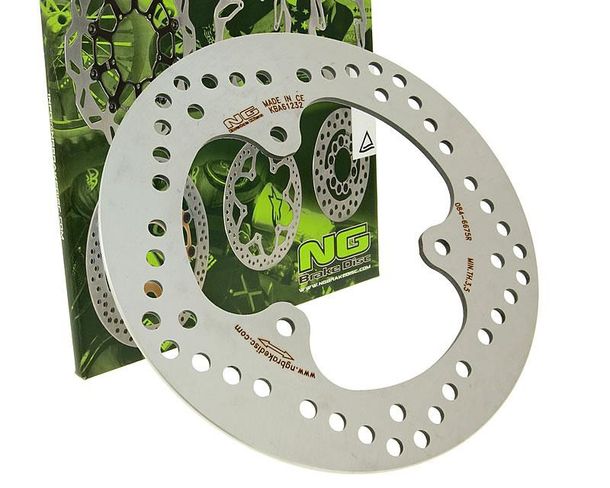 Brake disc NG 084 - 220/88/4mm 3 hole for Yamaha Why, MBK Flipper Honda SH Scoopy 50 cc