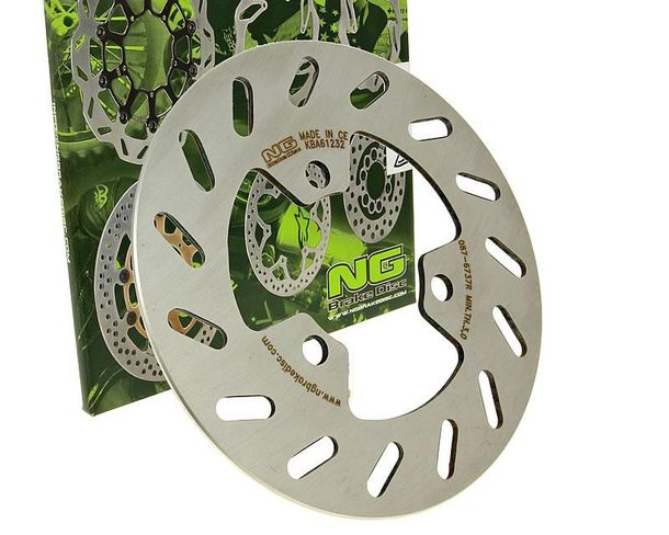 Disco de freno NG 087 - 190/62/3,5 mm con 3 orificios para Piaggio Diesis, Derbi GP1 Atlantis AC LC Revolution Hunter Predator Paddock Bullet 50/100 ccm