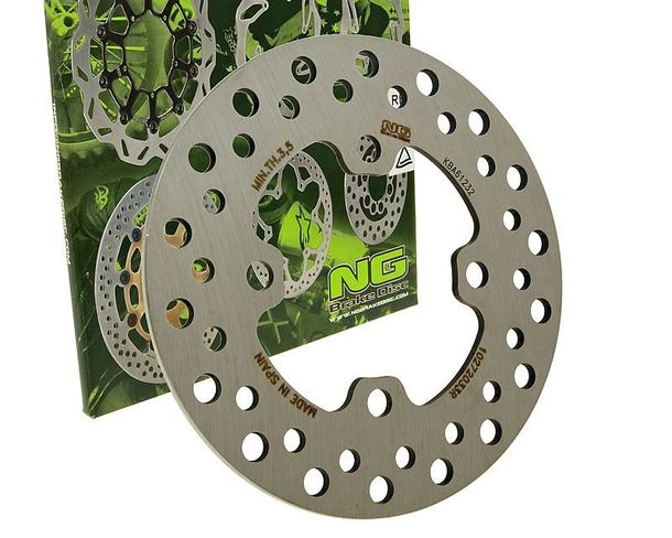 Bremsscheibe NG 1027 - 180 / 75 / 4mm 4 Loch für Honda TRX FourTrax FPA Einspritzer LC 500 / 680 ccm