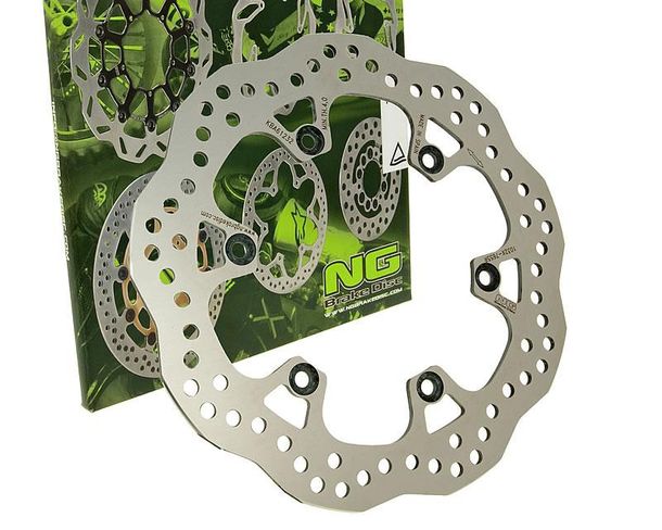 Wavy NG 1032X brake disc - 267/132/4.5mm 6 hole for Yamaha XP T-Max 500 ccm year 2000 - 2008