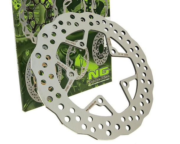 Disco freno Wavy NG 1036X - 220/82/4 mm a 5 fori per Yamaha XC Cygnus X BWS, MBK Flame X-Over 125 ccm