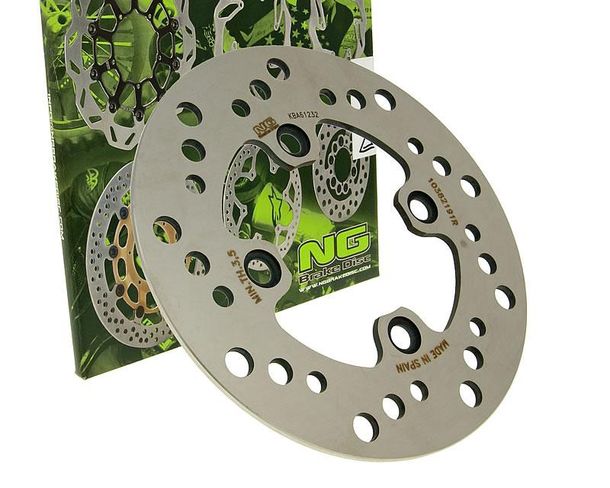 Bremsscheibe NG 1038 - 190 / 72 / 4mm 4 Loch für Honda TRX EX X SportTrax Elite SporTrax 250 / 300 ccm
