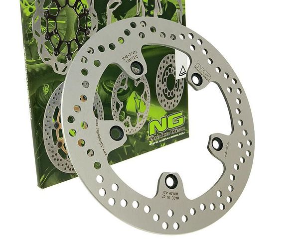 Disco freno NG 1040 - 260/121/4,5 mm 5 fori per Suzuki AN Burgman ZA 250 - 650 ccm costruiti tra il 1998 e il 2013