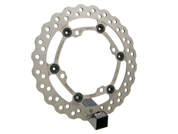 Wavy floating brake disc NG 1048X - 250/118/3mm 4 hole for Suzuki RMX Z RM-Z 250/450 ccm year 2005 - 2018