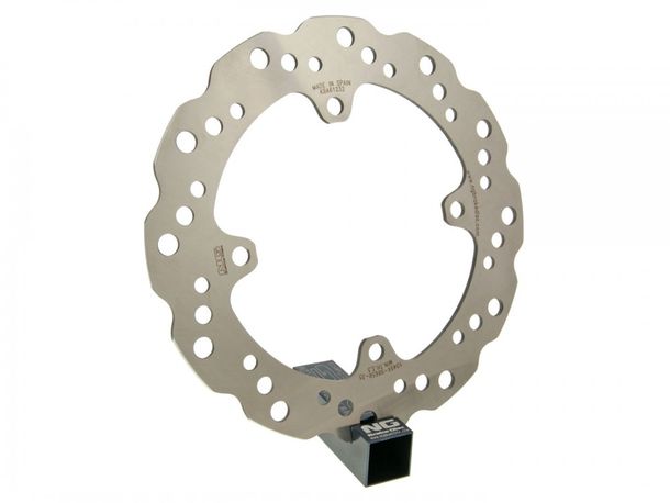 Disco de freno Wavy NG 1049X, 240/122/4 mm, 4 orificios para Suzuki RMX Z RM-Z, Honda CR R 125, 450 ccm, año 1995 - 2018