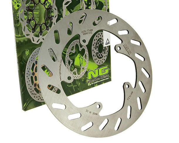 Disque de frein NG 1078 - 226/105/4mm 5 trous pour Peugeot Looxor TSDI 50 - 125 ccm