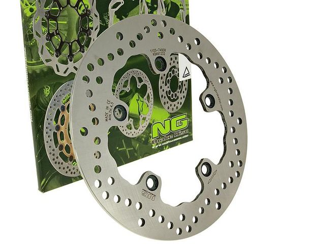Disco freno NG 1105 - 250/117/5mm 5 fori per Suzuki AN Burgman ZA 650 ccm anno 2002 - 2013