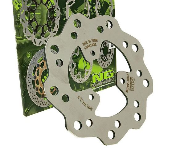Bremsscheibe Wavy NG 1120X - 155 / 42 / 3mm 3 Loch für Peugeot Ludix Snake Trend 2 Furious 50 ccm