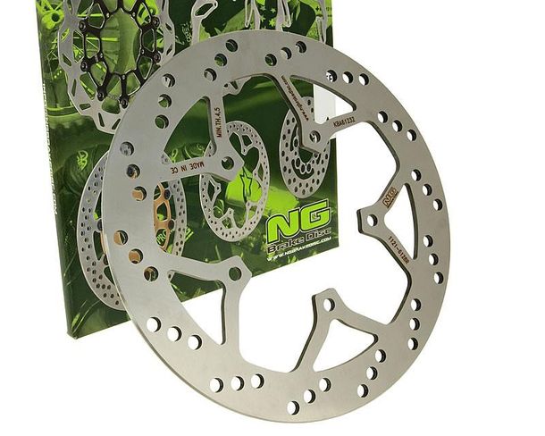 Disque de frein NG 1121 - 263/101/5mm 5 trous pour compresseur Peugeot Satelis 2 Geopolis i 125 - 500 ccm