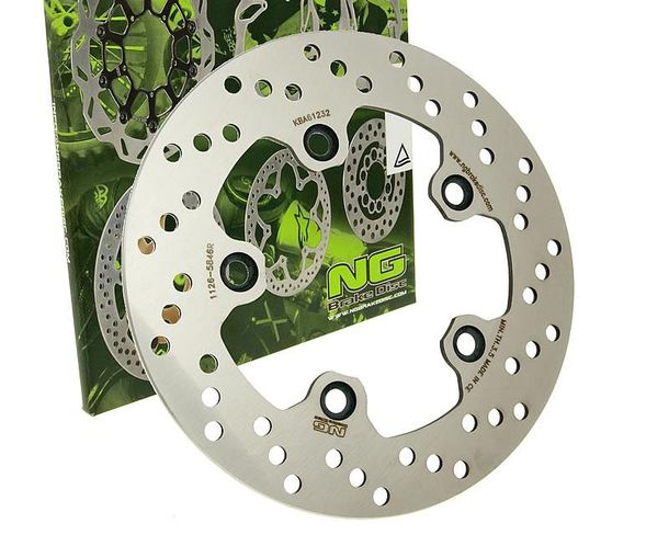 Remsschijf NG 1126 - 220 / 96,5 / 4mm 5-gaats voor SYM HD 2 i HD2 125 / 200 ccm