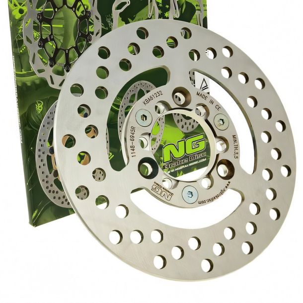 Disque de frein NG 1148 - 180/48/4mm 3 trous pour Yamaha BWS XC Cygnus X, MBK Booster Flame F Vity Rock 50 - 125 ccm
