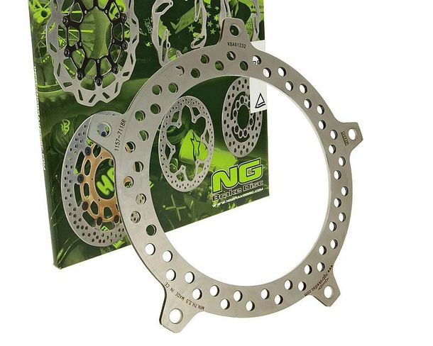 Disque de frein NG 1157 - 224/173/4 mm 5 trous pour SYM VS RS Shark Joyride EVO i Euro MX 1 i 50 - 200 ccm