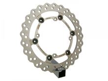 Disque de frein flottant ondulé NG 1164X - 260/120/3mm 4 trous pour Husqvarna SM S, Beta RR Supermotard TE 125 - 525 ccm construit entre 1998 et 2016