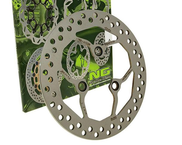 Bremsscheibe NG 1186 - 220 / 58 / 4mm 3 Loch für Daelim S3 Fi 250 ccm