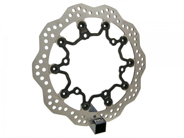 Disco freno galleggiante ondulato NG 1196X - 298/132/4 mm 6 fori per Yamaha XP T-Max 500 ccm anno 2000 - 2008