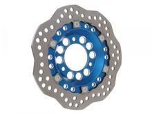 Disco de freio Wavy NG 1201X - 220 / 58 / 4mm 3 furos para REX RS, Daelim NS II 1000 1100 Peugeot Sum Up Longjia LJT-A Qingqi QMT-10H Speedy SC ) Baotian