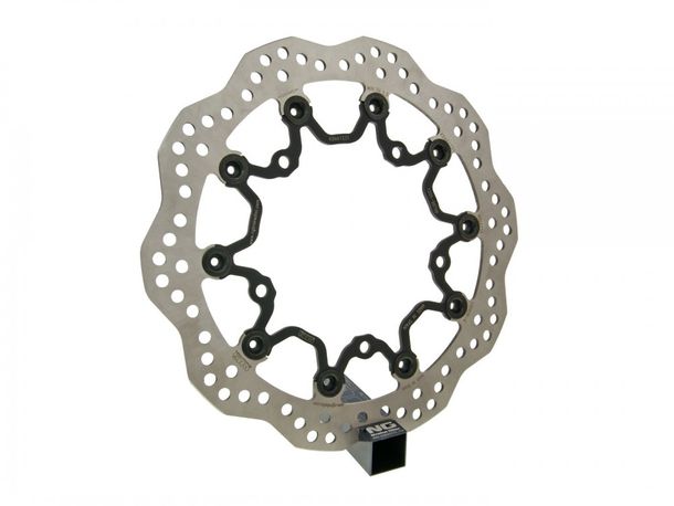 Disque de frein flottant ondulé NG 1205X - 298/150/4mm 6 trous pour Yamaha XP T-Max 530 ccm