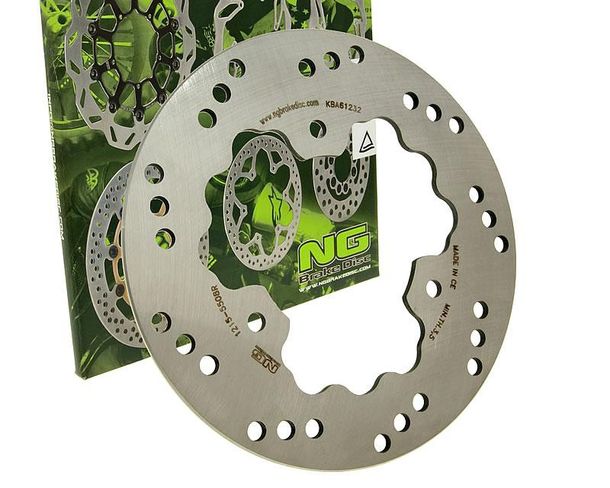 Disque de frein NG 1216 - 206/89/4,5 mm 4 trous arrière pour Polaris Magnum Hawkeye ATP 330 ccm