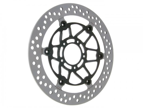 Disque de frein flottant NG 1221 - 276/58/4 mm 5 trous pour Kymco Zing 2 Quannon Racing Naked Sector K-Pipe Stryker Off Road On 125 cc