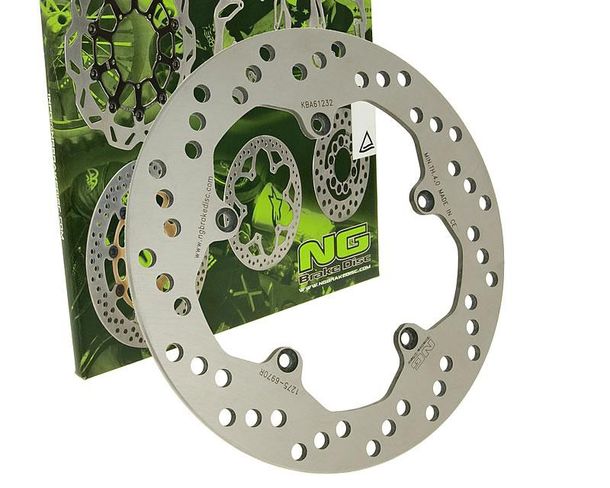 Disco freno NG 1275 - 226/113/4,5 mm 5 fori per Peugeot Geopolis Satelis 2 i 125 - 300 ccm