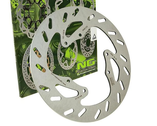 Disque de frein NG 193 - 260/108/3,5 mm 6 trous pour Rieju MRT, Aprilia SX Derbi Senda SM DRD X-Treme Pro Racing RX R MRX RR X-Race Gilera RCR SMT Tango