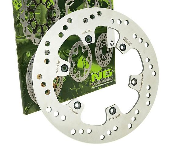 Disque de frein NG 274 - 230/112/4,5 mm 6 trous pour Aprilia MX, Yamaha DTM RX KSR-Moto TR X DTR DTE Ride MRX MBK X-Limit SM Thorn Generic X-enduro Explorer