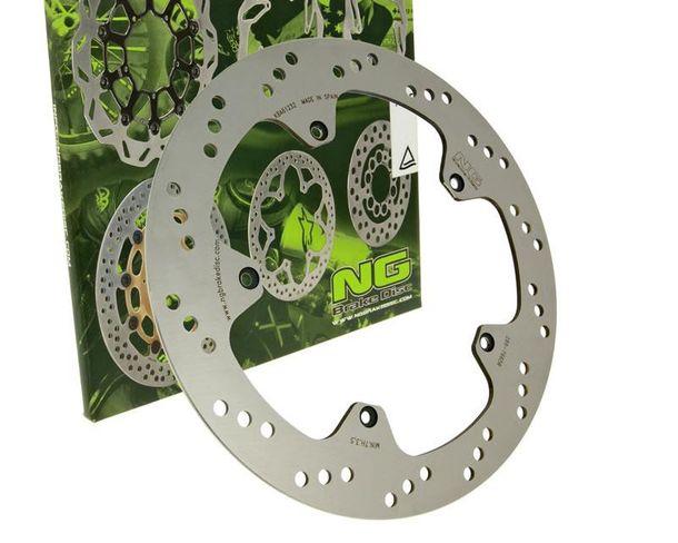 Disque de frein NG 289 - 280/155/4 mm 5 trous pour Aprilia RS, MBK X-Power Yamaha TZR R1 RR Tuono 50 cc