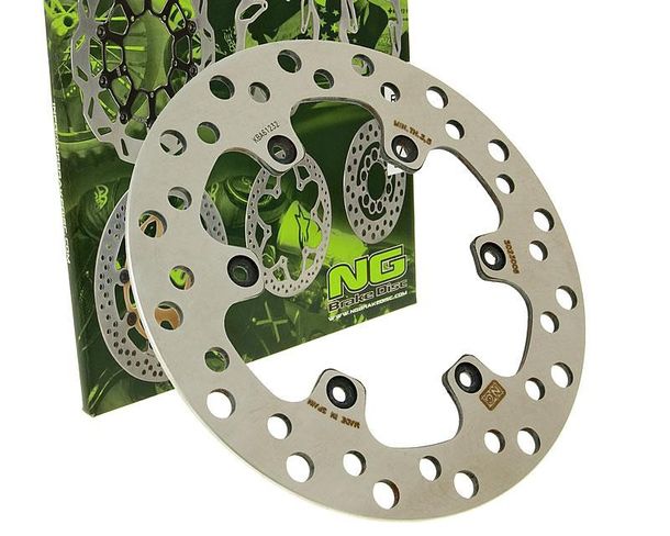 Disque de frein NG 302 - 220/108/4 mm 6 trous pour Fantic Motor Caballero SM Regolarita Casa 50 ccm année modèle 2006