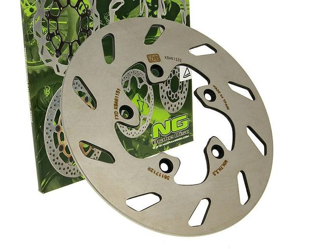 Disco freno NG 361 - 190/66/4mm 5 fori per Italjet Dragster 50/125 ccm
