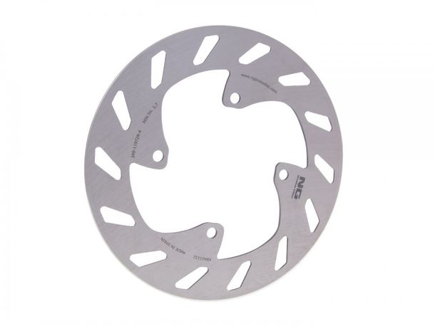 Disque de frein NG 399 - 220/92/3,0mm 4 trous pour Yamaha DTM DTR DTE 50 ccm année modèle 1986 - 1997
