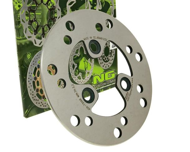Bremsscheibe NG 406 - 155 / 40,6 / 3,8mm 3 Loch für Piaggio Zip 2, Yamaha Jog R AC REX RS 4 PGO Big Max Fast Rider 1.Serie BWS Nova Motors City Star
