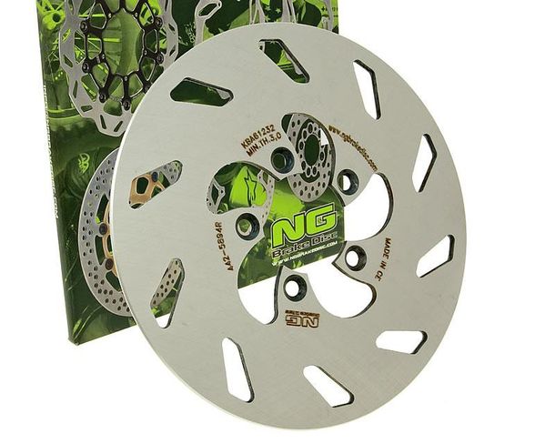Disque de frein NG 442 - 185/45/3,5 mm 5 trous pour Beta RR Enduro Supermoto RK6 50 ccm
