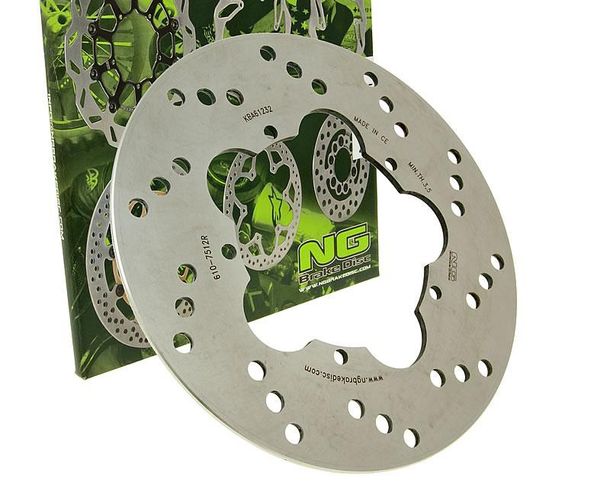 Bremsscheibe NG 610 - 200 / 96,5 / 4mm 5 Loch für Piaggio Skipper Sfera Restyling, Vespa Sprint 3V PX ET2 Gilera Runner VX Zip 2 DNA LX Hexagon LXT Fly
