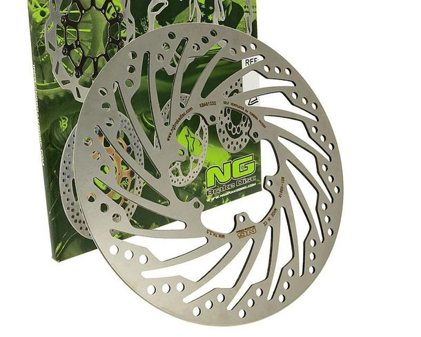 Disque de frein NG 801 - 300/90/4mm 6 trous pour Beta RR Enduro Supermoto, Aprilia RS4 RS Derbi GPR Racing RK6 Nude 50/125 ccm