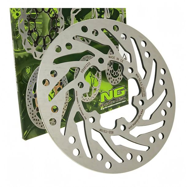 Bremsscheibe NG 802 - 180 / 57 / 4mm 6 Loch für Aprilia RS, Derbi GPR Racing Nude 50 ccm Bj. 2006 - 2009
