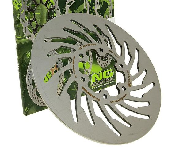 Brake disc NG 8022 - 220/57/4mm 6 hole for Motorhispania RX RYZ SM, Peugeot XR6 XPS Street MH10 K-Sport Fivty Pro 50 cc