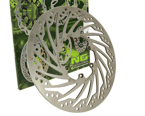 NG 8023 remschijf - 300/90/4 mm 6-gaats voor Motorhispania RX 50 ccm