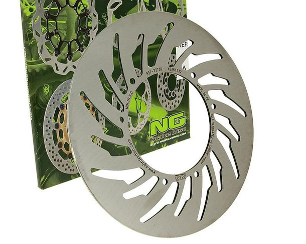 Disque de frein NG 837 - 240/108/3,5 mm 6 trous pour Yamaha DTR SM X, Malaguti XTM Tomos 4 TL SE XT R MBK X-Limit Enduro 50/125 cc