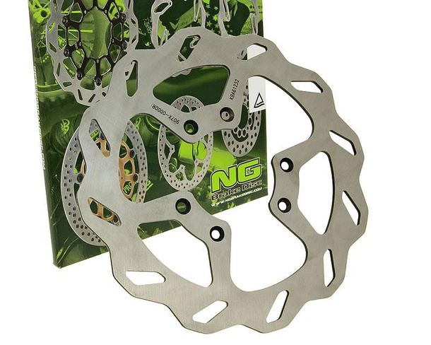 Wavy NG 907X brake disc - 240/72/3mm 6 hole for Beta RR Enduro Supermoto RK6 50 cc