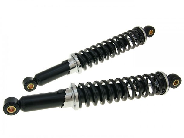 Juego de amortiguadores ajustables 300mm negro para Puch