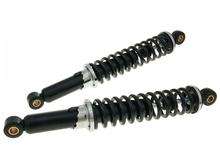 Jeu d'amortisseurs réglables 300mm noir pour Puch