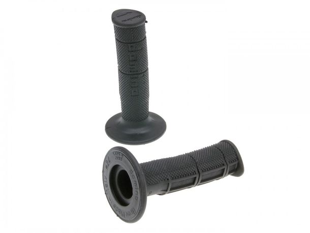 paar zwarte rubberen grip Domino Cross/Enduro