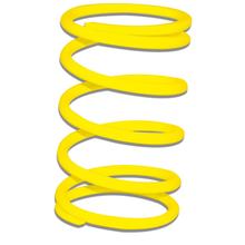 Counterpressure spring Malossi yellow +7% for Beta, Kymco, Malaguti