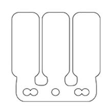 Membranplättchen Malossi Carbon für Derbi Senda D50B0, EBE, EBS